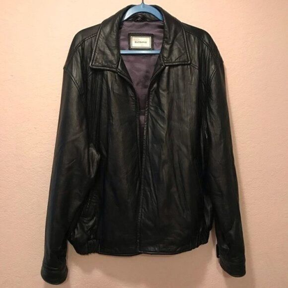 Hathaway Genuine Leather Men’s Jacket - Picture 3 of 8